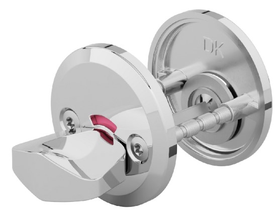 WC handle Dorma DI 7261-1 DT 35-55 mm Chrome
